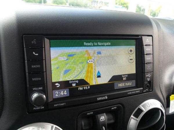 Jeep navigation software